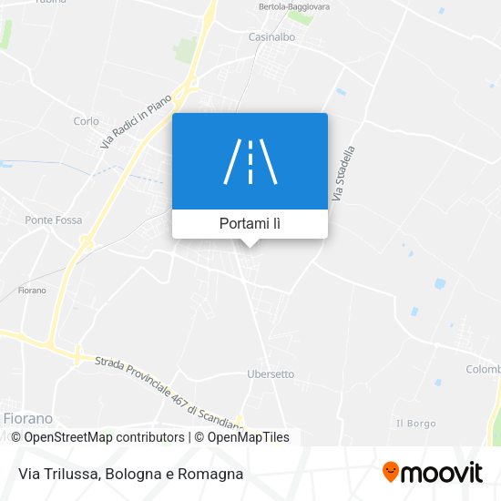 Mappa Via Trilussa