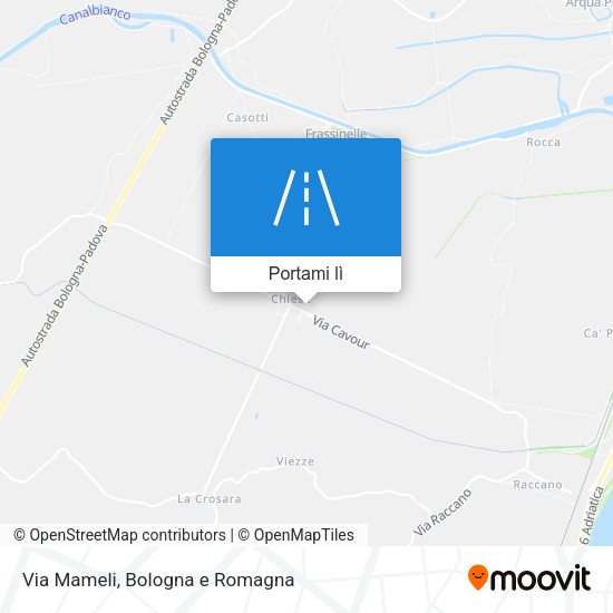 Mappa Via Mameli