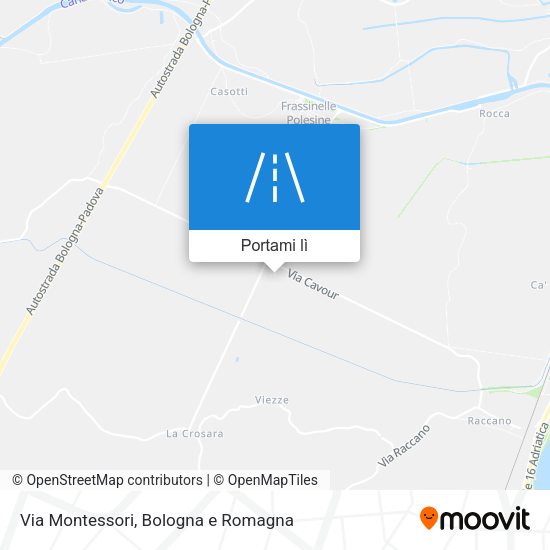Mappa Via Montessori