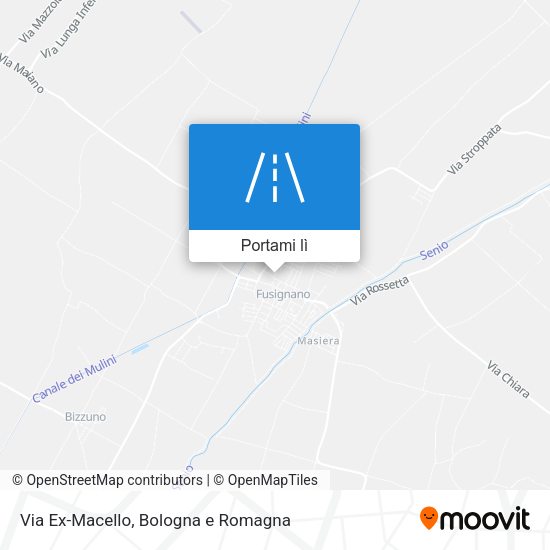 Mappa Via Ex-Macello