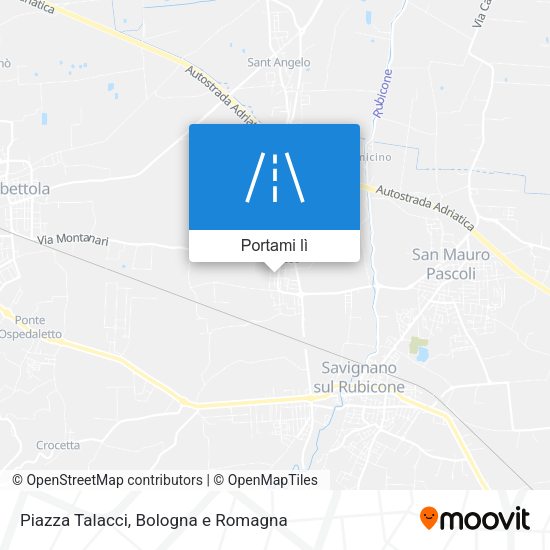 Mappa Piazza Talacci