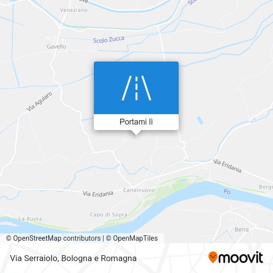 Mappa Via Serraiolo