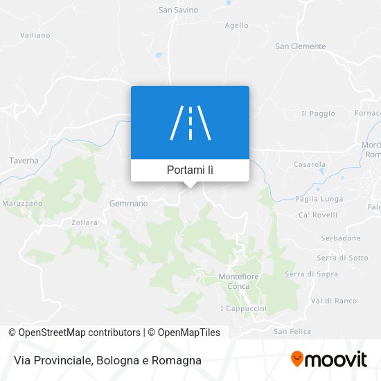 Mappa Via Provinciale
