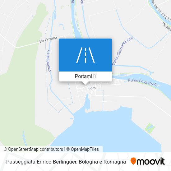 Mappa Passeggiata Enrico Berlinguer