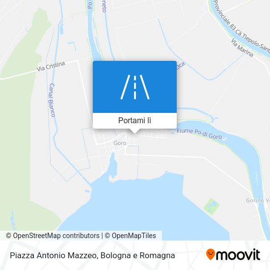 Mappa Piazza Antonio Mazzeo