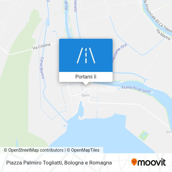 Mappa Piazza Palmiro Togliatti