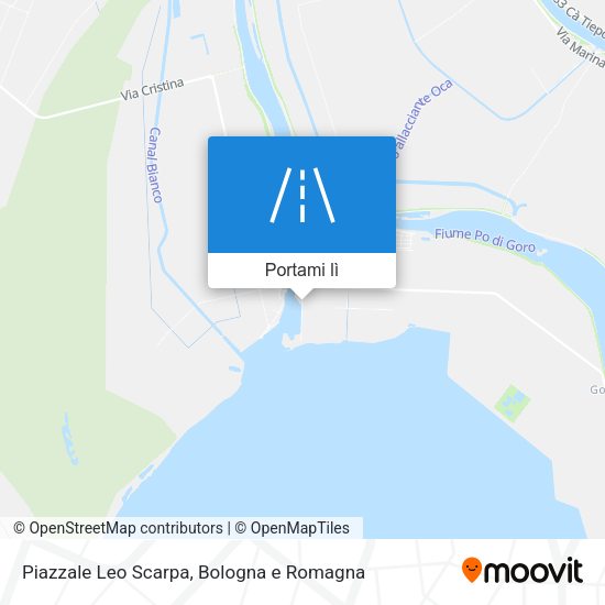 Mappa Piazzale Leo Scarpa