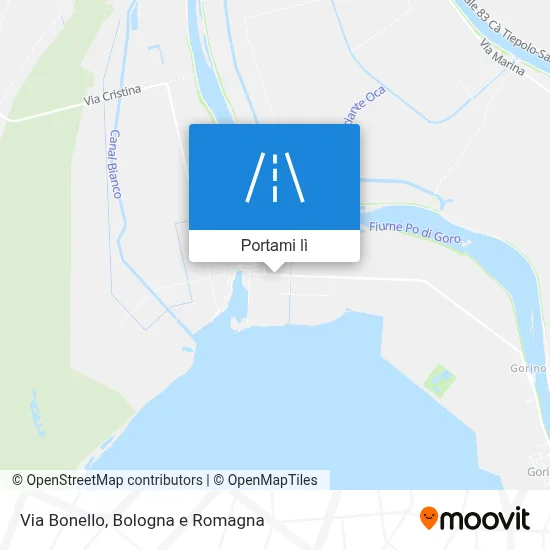 Mappa Via Bonello