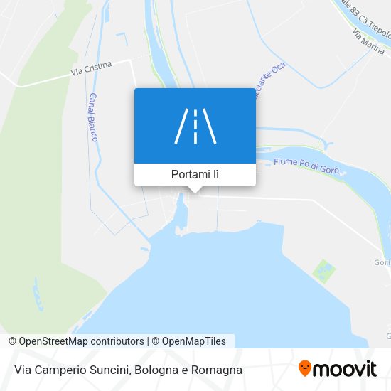 Mappa Via Camperio Suncini
