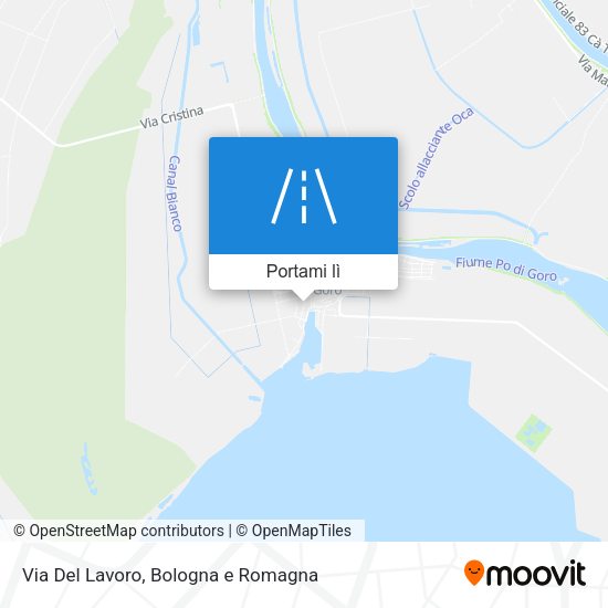 Mappa Via Del Lavoro