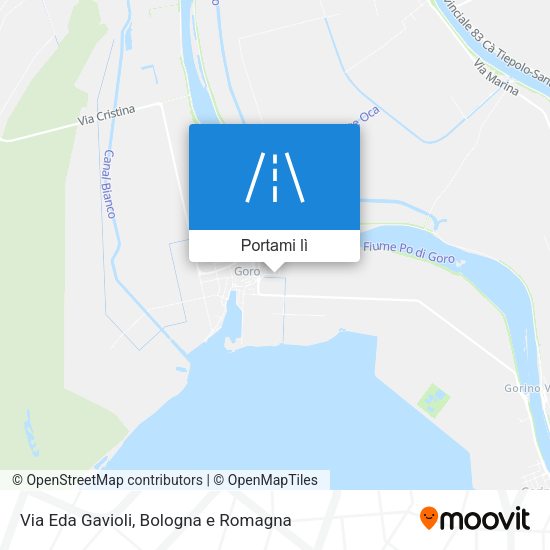 Mappa Via Eda Gavioli