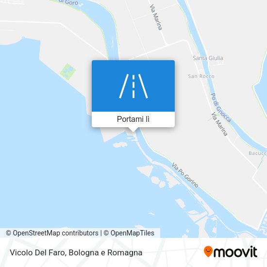Mappa Vicolo Del Faro