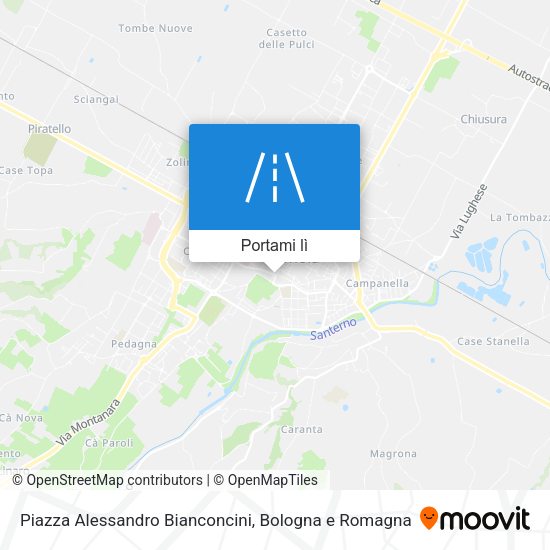 Mappa Piazza Alessandro Bianconcini