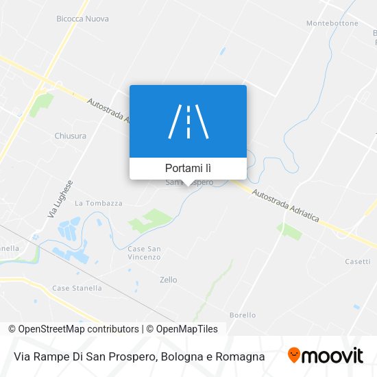 Mappa Via Rampe Di San Prospero