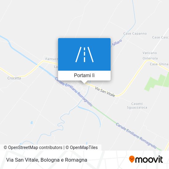 Mappa Via San Vitale