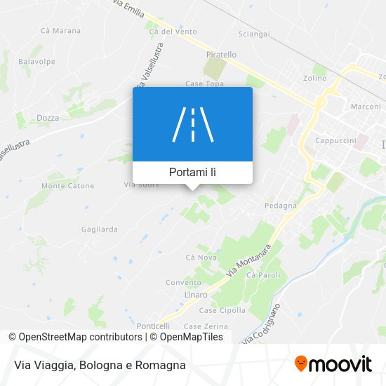 Mappa Via Viaggia