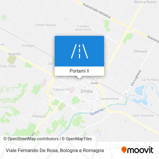 Mappa Viale Fernando De Rosa