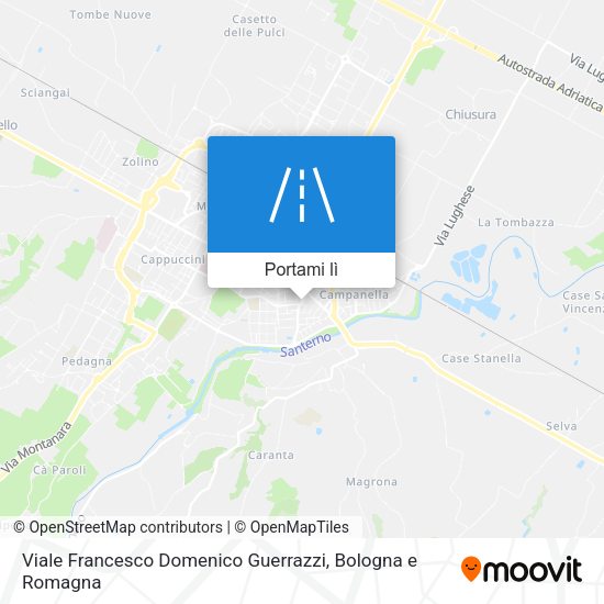 Mappa Viale Francesco Domenico Guerrazzi