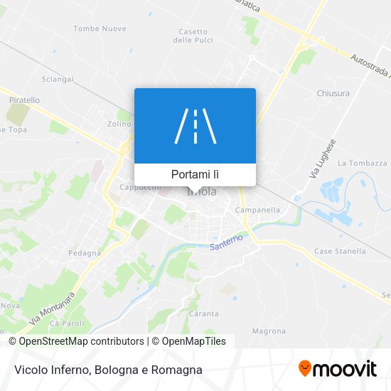 Mappa Vicolo Inferno