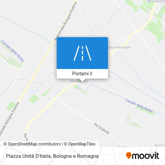 Mappa Piazza Unità D'Italia