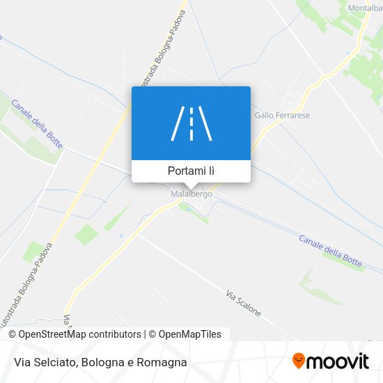 Mappa Via Selciato