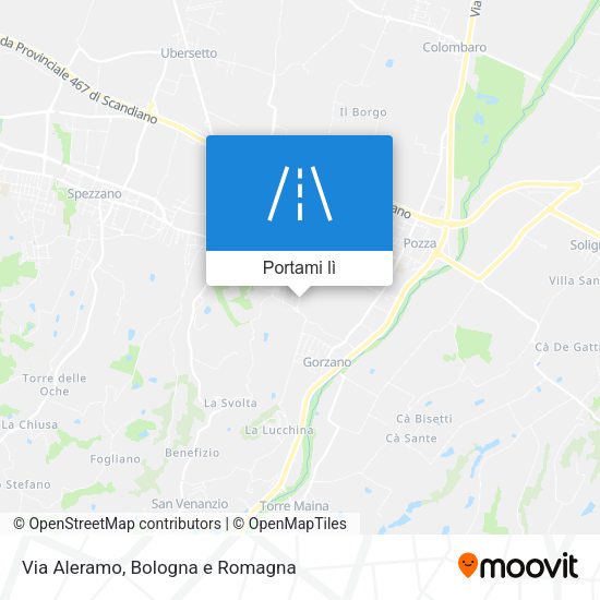 Mappa Via Aleramo