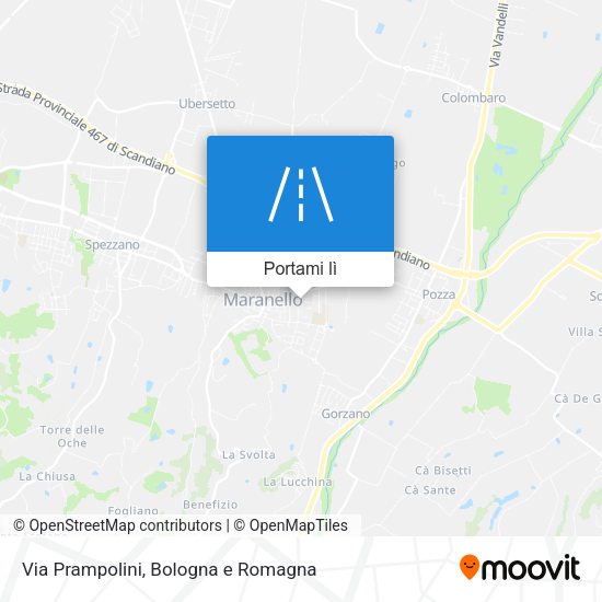 Mappa Via Prampolini