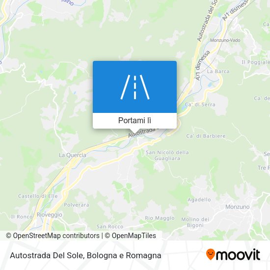 Mappa Autostrada Del Sole