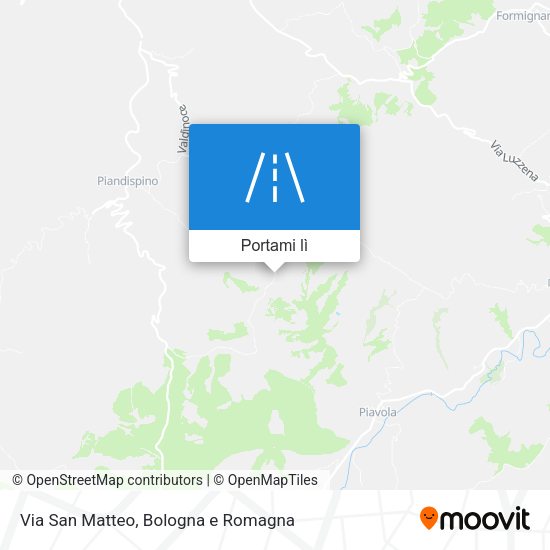 Mappa Via San Matteo