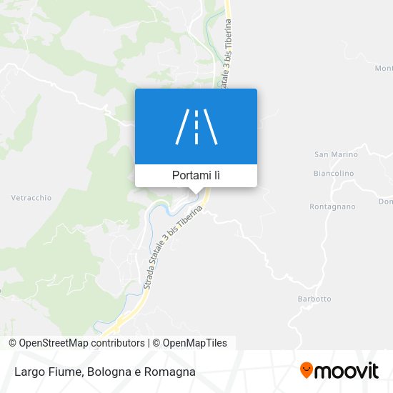 Mappa Largo Fiume