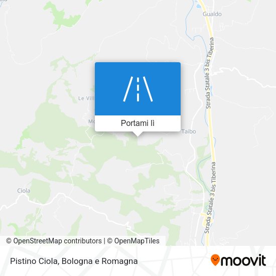 Mappa Pistino Ciola