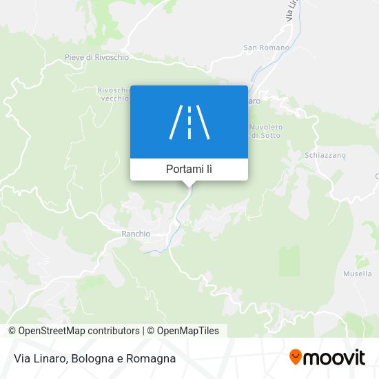 Mappa Via Linaro