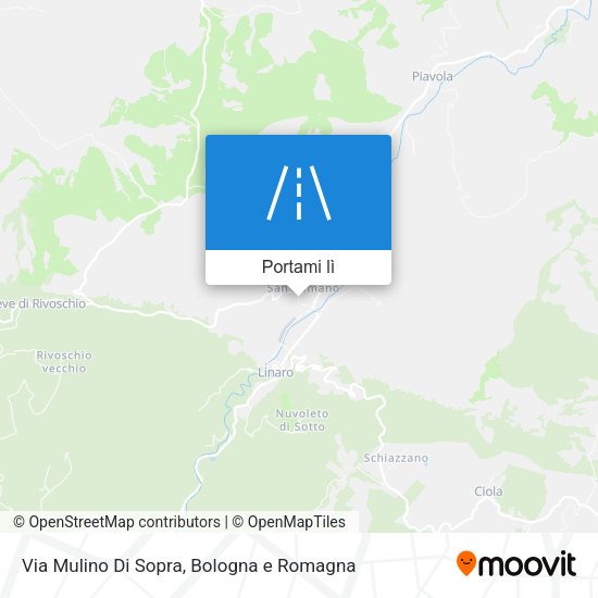 Mappa Via Mulino Di Sopra