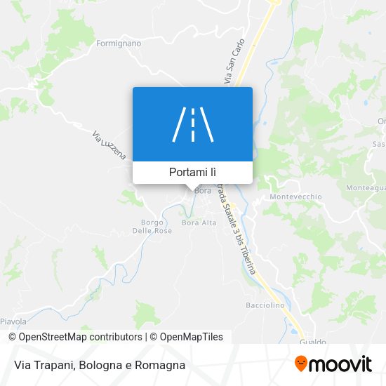 Mappa Via Trapani