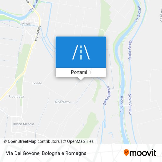 Mappa Via Del Govone