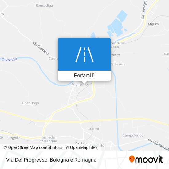 Mappa Via Del Progresso