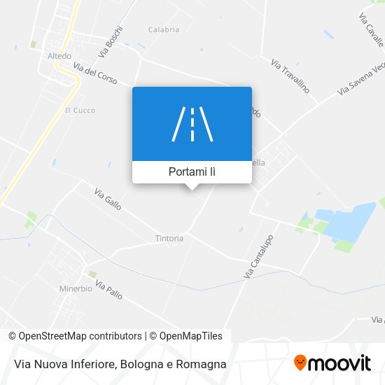 Mappa Via Nuova Inferiore