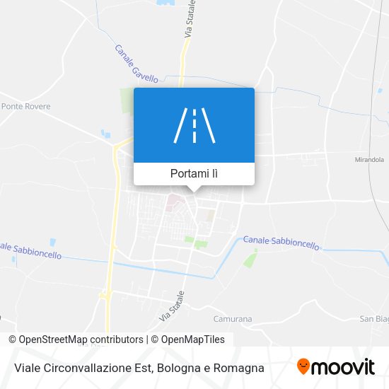 Mappa Viale Circonvallazione Est