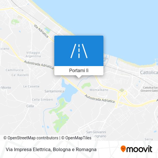 Mappa Via Impresa Elettrica