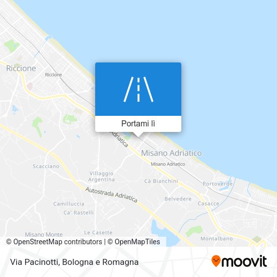 Mappa Via Pacinotti