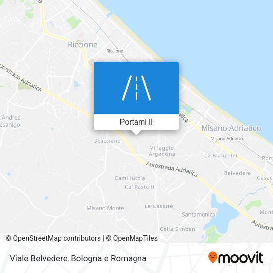 Mappa Viale Belvedere
