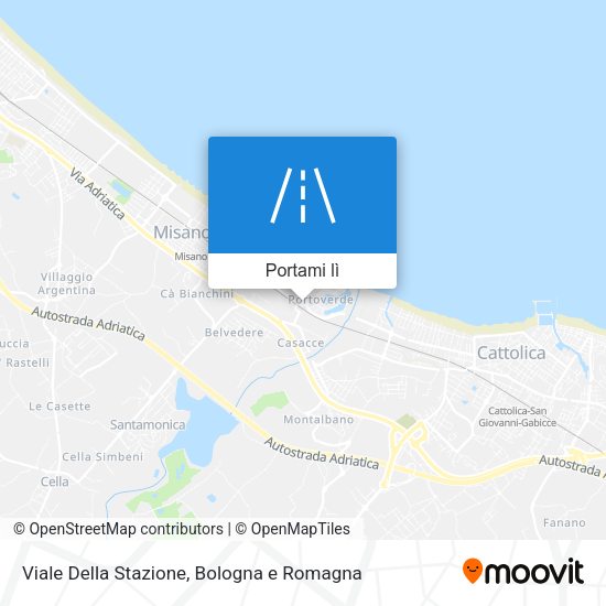 Mappa Viale Della Stazione