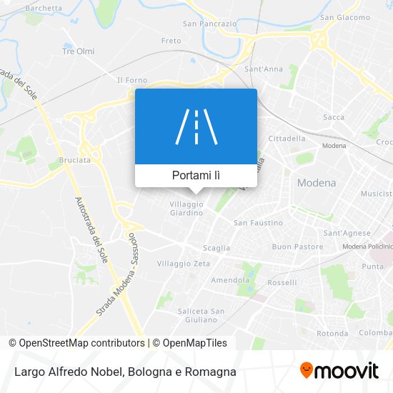 Mappa Largo Alfredo Nobel