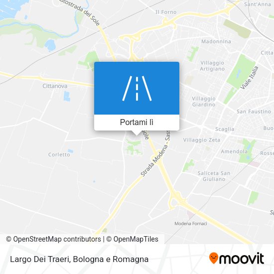Mappa Largo Dei Traeri