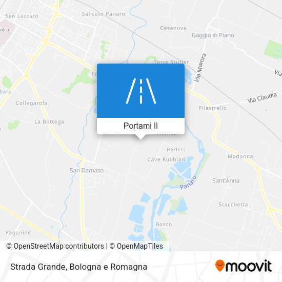 Mappa Strada Grande