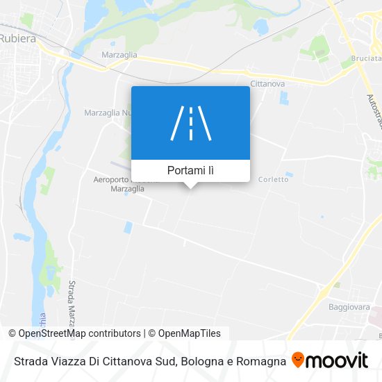 Mappa Strada Viazza Di Cittanova Sud