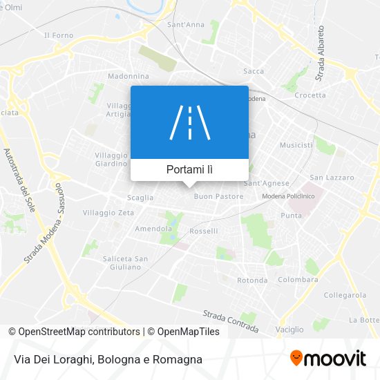 Mappa Via Dei Loraghi