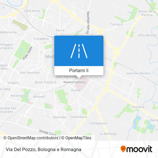 Mappa Via Del Pozzo