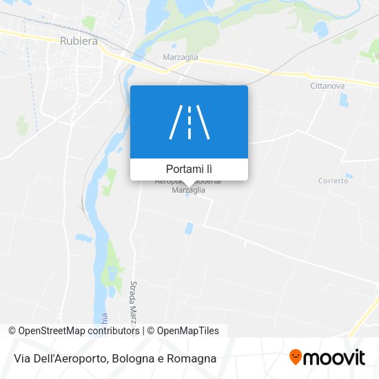 Mappa Via Dell'Aeroporto