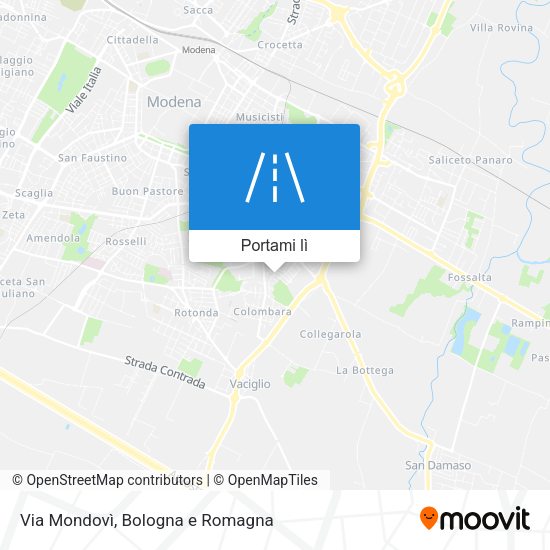 Mappa Via Mondovì